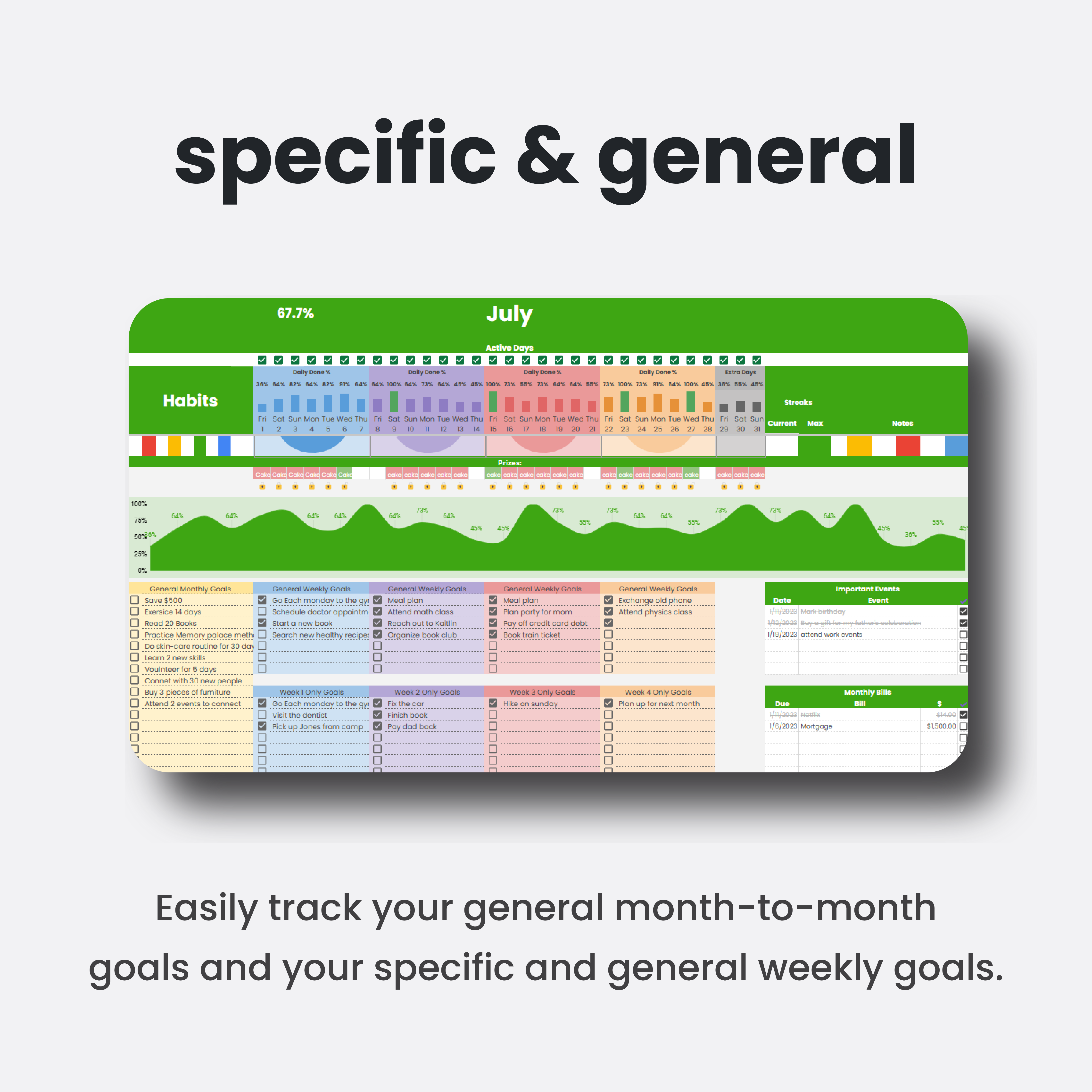 Habit Tracker Pack