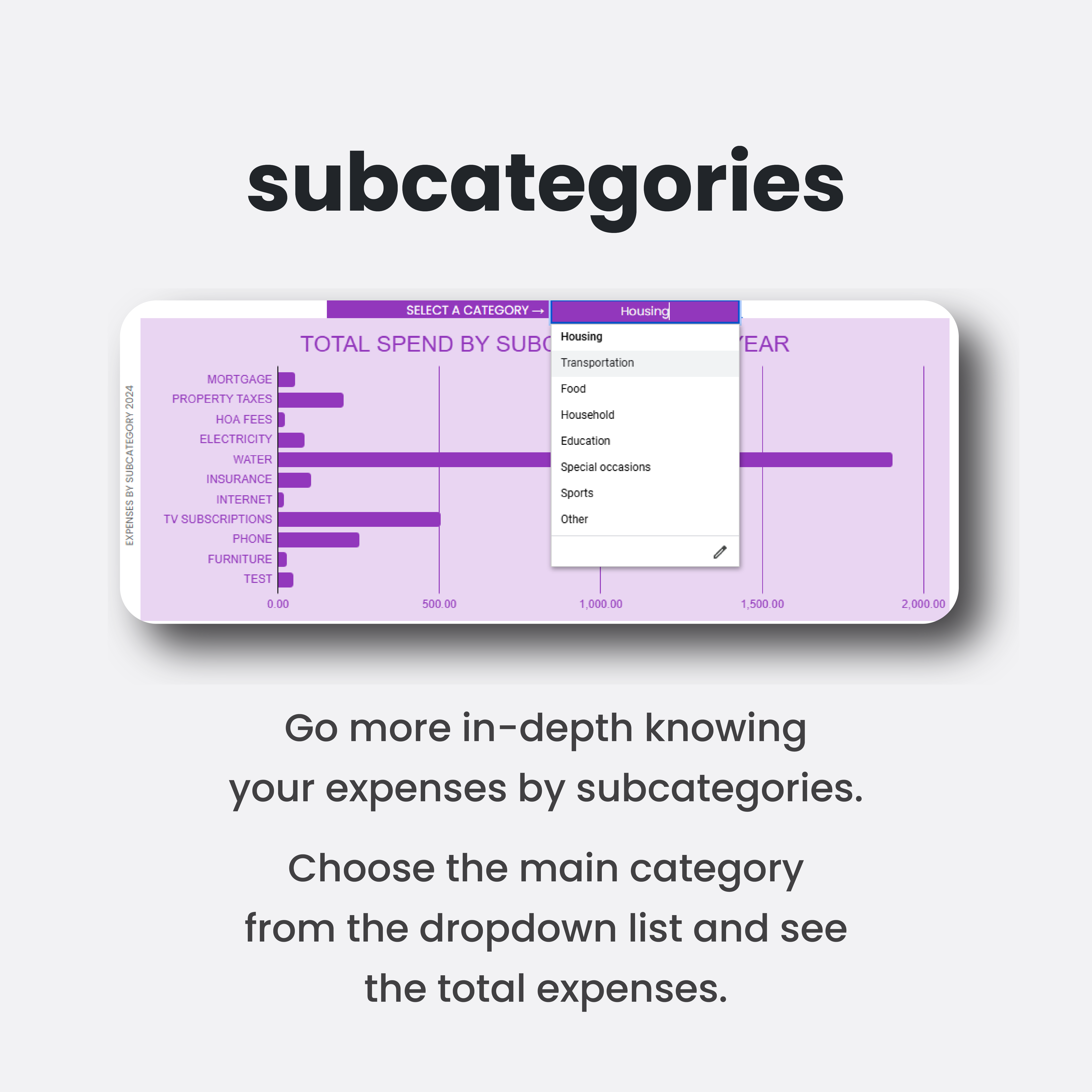 Expenses Tracker Pack